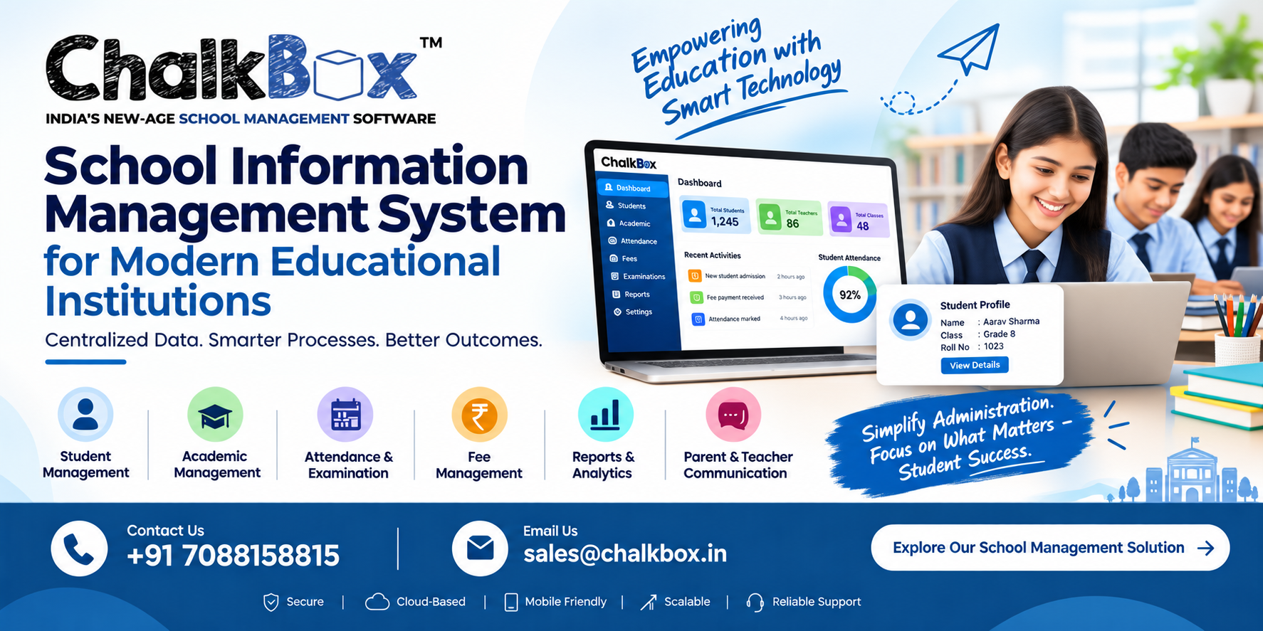 Top 10 Reasons why education system needs school management app